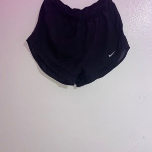 black nike shorts